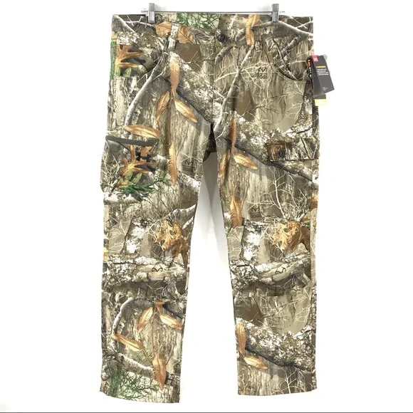 New Under Armour Field Ops Pants Real Tree Edge